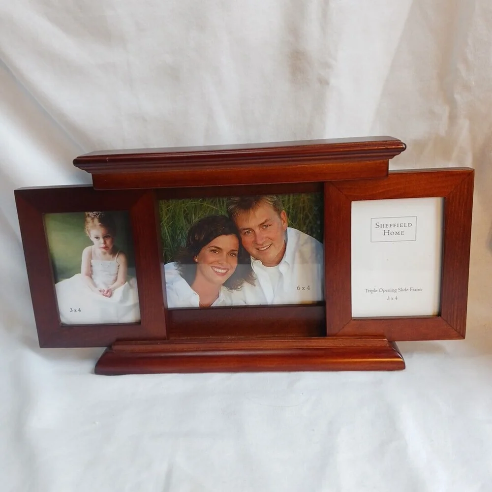 Sheffield Home Triple Wood Slider Frame 6x4 and 3x4
